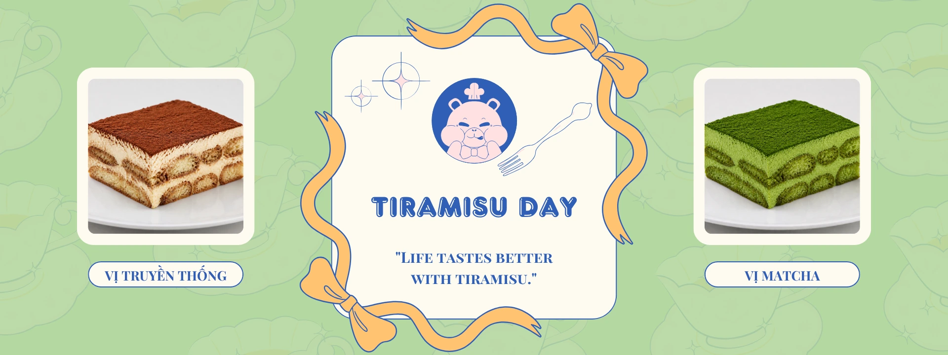 Tiramisu day - Life tatses better with Suvella's Tiramisu