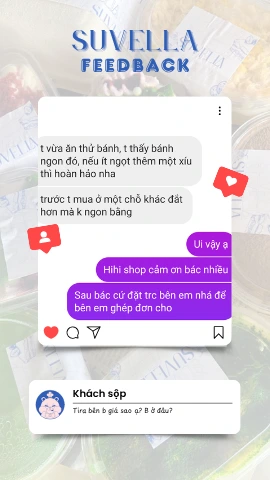 Feedback từ khách hàng Suvella 5