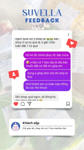 Feedback từ khách hàng Suvella 7